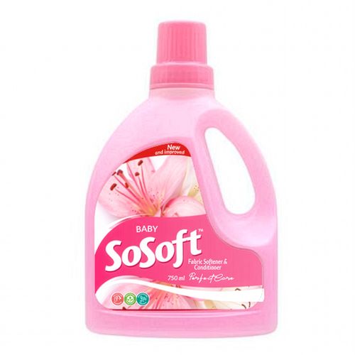 Sosoft Fabric Softener Baby – 750 ml pink