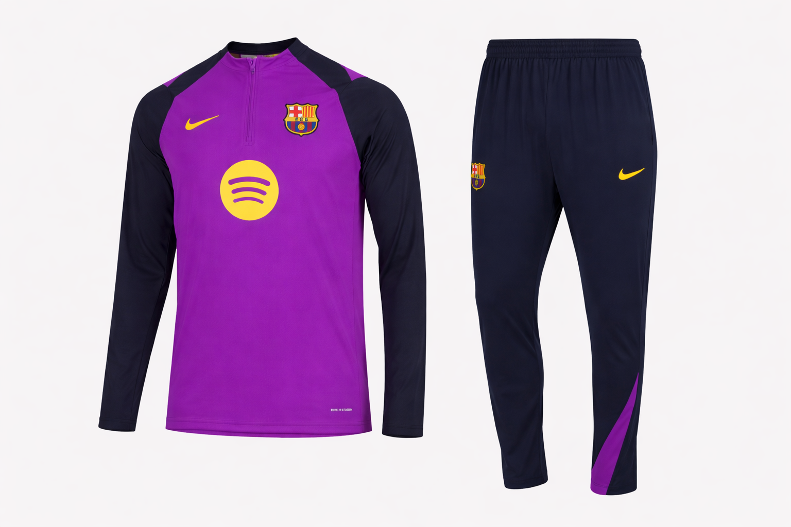 FC Barcelona Training Set 2025/26 – Purple & Navy