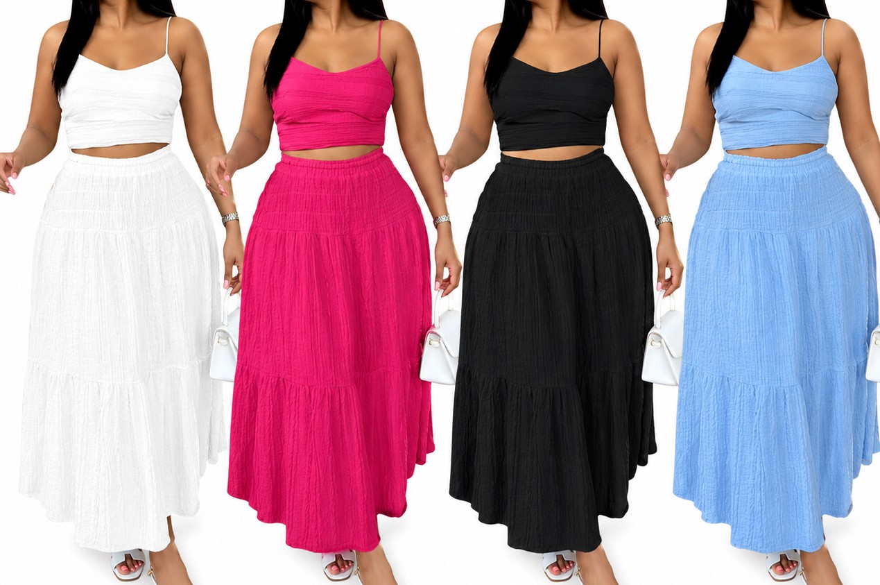 Fashion Lineup with Matching Outfits 2pcs
